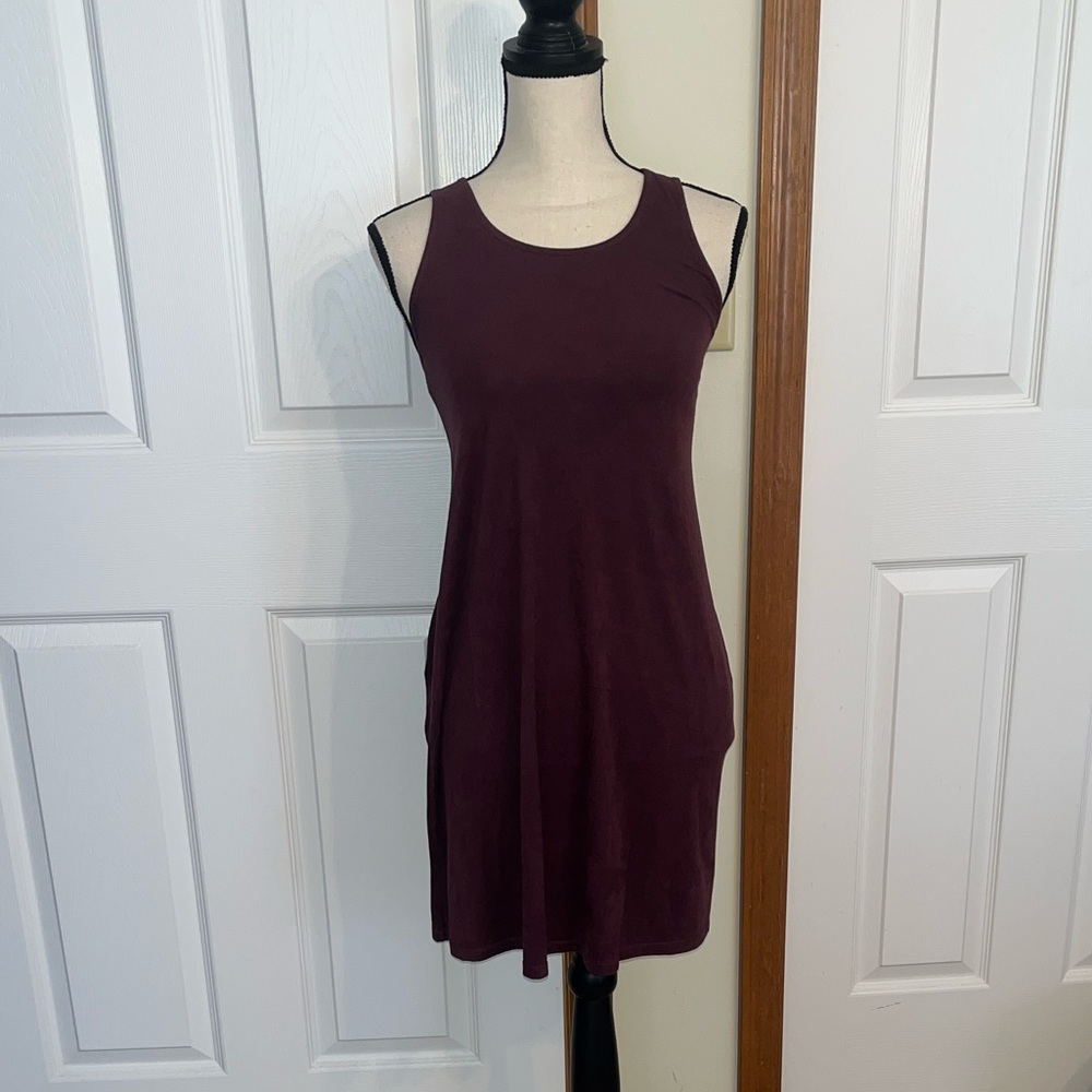 Pink Republic Purple Suede Dress